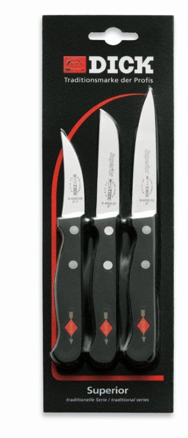 F.Dick Smallwares Each F.Dick 8470004 Superior Knife Set (3 Pcs) | Denson CFE