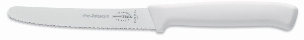 F.Dick Smallwares Each F.Dick 850151105 ProDynamic Utility Knife Serrated White 4.5" | Denson CFE