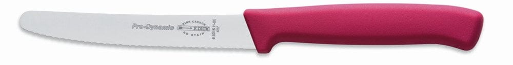 F.Dick Smallwares Each F.Dick 850151125 ProDynamic Utility Knife Serrated Pink 4.5" | Denson CFE