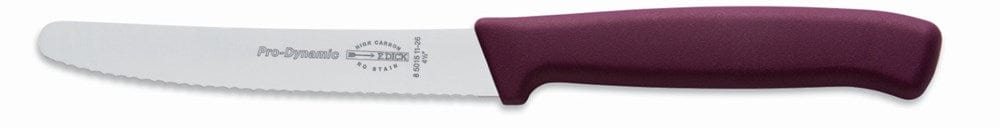 F.Dick Smallwares Each F.Dick 850151126 ProDynamic Utility Knife Serrated Purple 4.5" | Denson CFE