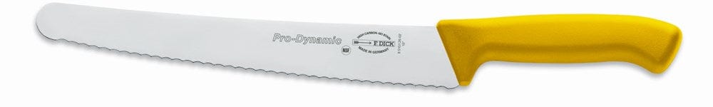 F.Dick Smallwares Each F.Dick 851512602 ProDynamic Utility Knife Serrated Yellow 10" | Denson CFE