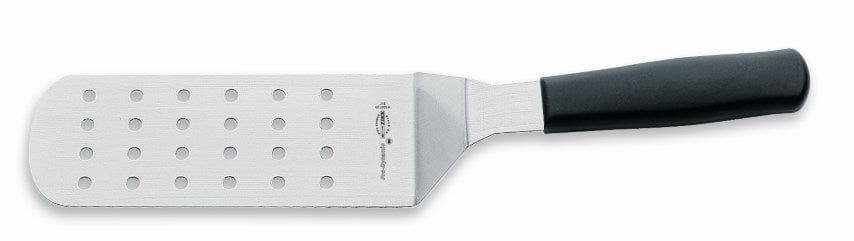 F.Dick Smallwares Each F.Dick 8533720 ProDynamic Perforated Spatula Offset Black 8" | Denson CFE