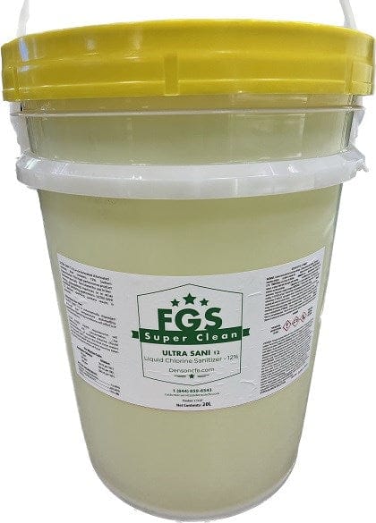 FGS Superclean Cleaning & Safety Pail FGS Superclean Ultra Sani L1125-020 12 | Denson CFE