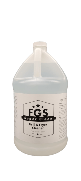 FGS Superclean Sanitation & Janitorial 4L Jug FGS Superclean Grill & Fryer Cleaner, 4 Liter | Denson CFE
