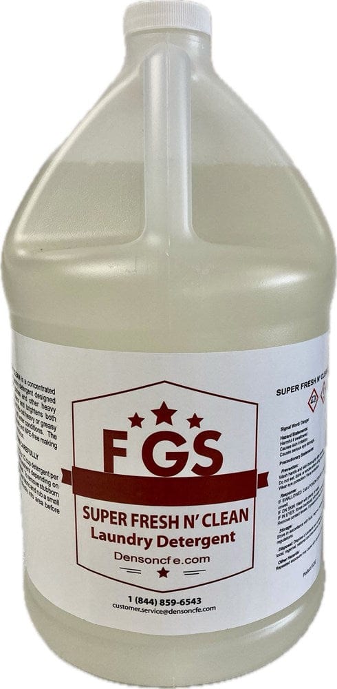 FGS Superclean Unclassified 4L Jug FGS Superclean L6202-016 Super Fresh N' Clean Liquid Laundry Detergent | Denson CFE