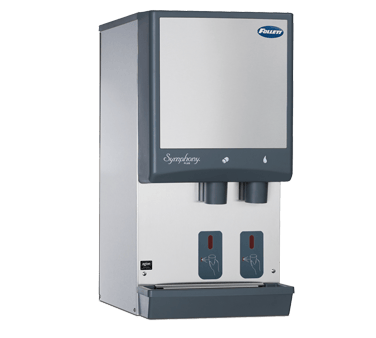Follett Corporation Refrigeration & Ice Each Follett 25CI425A-S 425 lb Countertop Nugget Ice & Water Dispenser - 25 lb Storage, Cup Fill, 115v