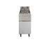 Frymaster Equipment Each Frymaster GF14 Gas Fryer - (1) 40 lb Vat, Floor Model, Natural Gas