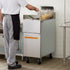 Frymaster Equipment Each Scratch and Dent - Frymaster GF14 Liquid Propane 40 lb Oil Capacity Gas Floor Fryer - 100000 BTU | Denson CFE