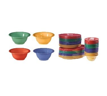 G.E.T. Enterprises Dinnerware Dozen G.E.T. B-105-MIX 10 oz. Bowl - Melamine | Denson CFE