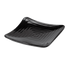 G.E.T. Enterprises Dinnerware Each GET ML-65-BK Milano 13 3/4" Black Melamine Square Plate – 6/Pack | Denson CFE