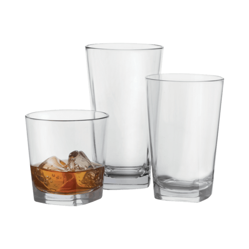 G.E.T. Enterprises Drinkware Dozen G.E.T. SW-1472-CL Wide Base Tall Tumbler - 16 oz, Polycarbonate | Denson CFE