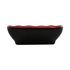 G.E.T. Enterprises Tabletop Each G.E.T. JW3252T-BR Elite Global Solutions JW3252T-BR JW3252T 2 oz. Karma Black And Red Two-tone Melamine Sauce Dish | Denson CFE
