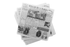 G.E.T. Enterprises Unclassified Case G.E.T 4-TE3742 12" x 12" Food-Safe Cuban Newsprint Liner, White, 1000 Pieces | Denson CFE