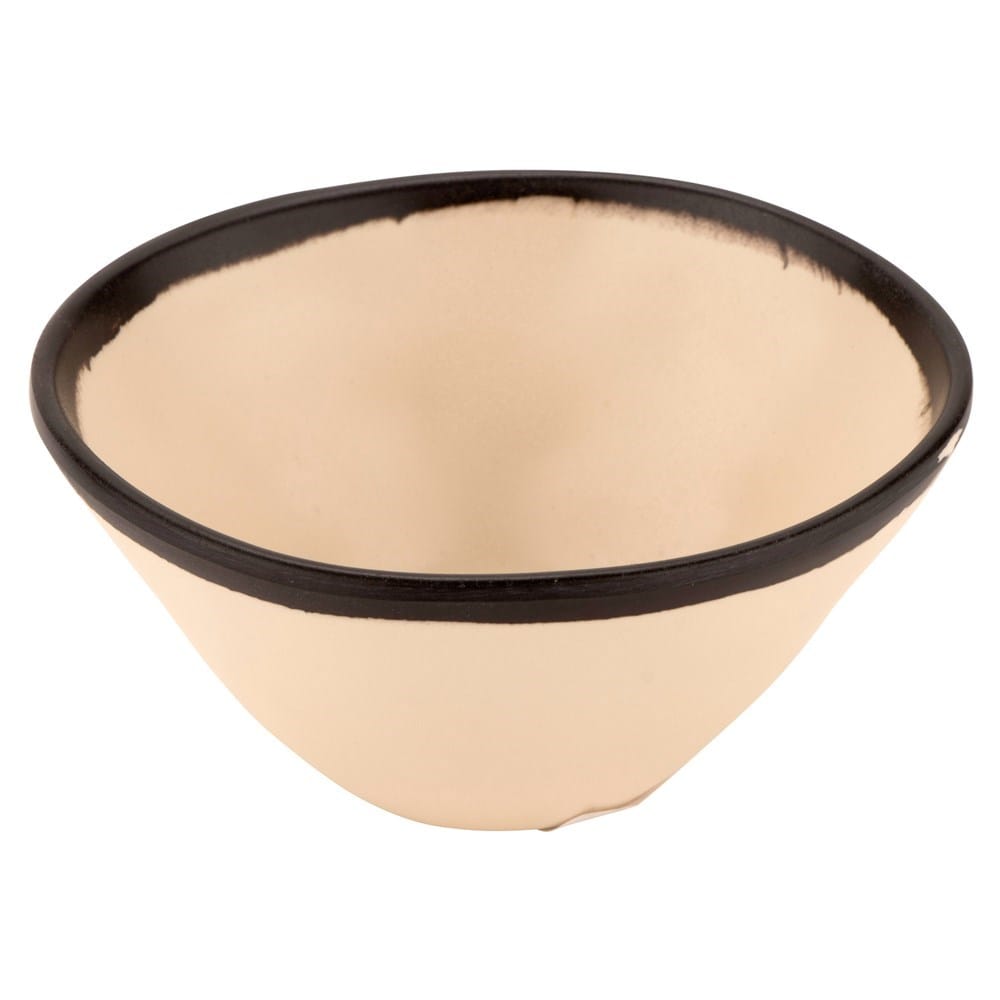 G.E.T. Enterprises Unclassified Dozen G.E.T. B-80-MA 8 oz. Manila Melamine Salad/soup/side Dish Bowl | Denson CFE