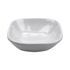 G.E.T. Enterprises Unclassified Dozen G.E.T SB-5-AM-W Curved Square Bowl, 7 1/4" Sq. x 3 1/4" H., 40 Oz., Viva, White w/ Black Trim | Denson CFE