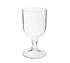 G.E.T. Enterprises Unclassified Dozen GET Enterprises SW-1413-1-CL SAN Plastic Goblet - 8 oz., Clear | Denson CFE