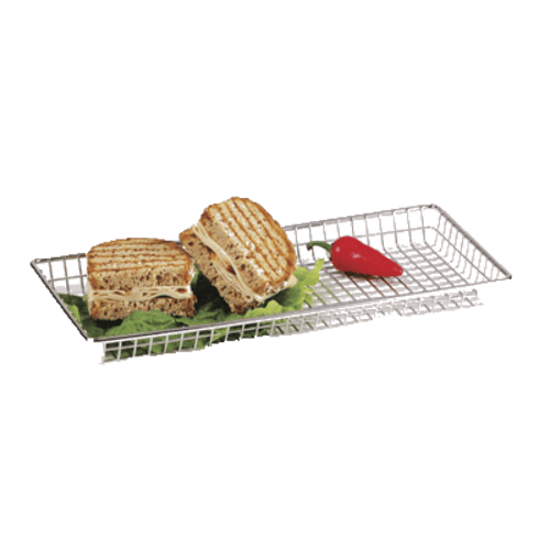 G.E.T. Enterprises Unclassified Each G.E.T. 4-835814 14 in x 7 in Rectangular Grid Basket, 1 in Tall - Plastic | Denson CFE
