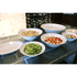 G.E.T. Enterprises Unclassified Each G.E.T B-128-MN-W 4 Qt. Melamine Round Large Display Bowl | Denson CFE