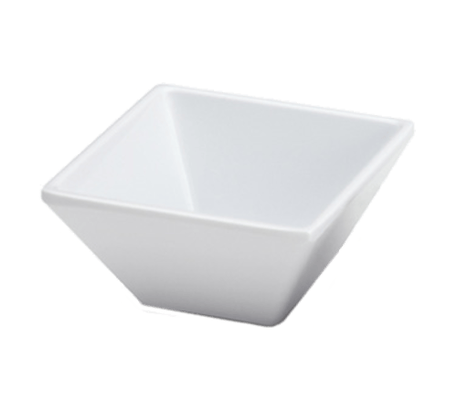G.E.T. Enterprises Unclassified Each G.E.T. ML-278-W 4 in Square Salad Bowl, 8 oz Capacity - Melamine | Denson CFE