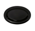 G.E.T. Enterprises Unclassified Each G.E.T. OP-621-BK Milano Platter - 21 in x 15 in, Melamine Black | Denson CFE
