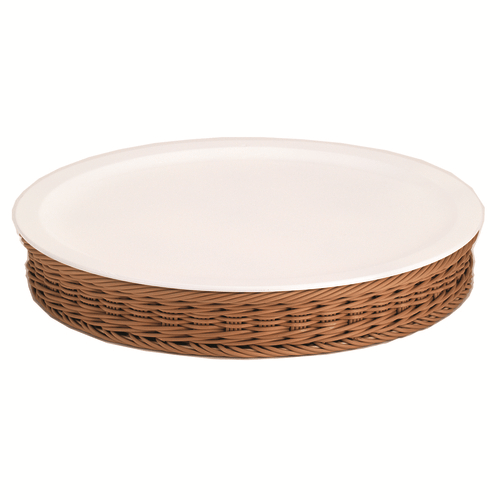 G.E.T. Enterprises Unclassified Set G.E.T 3255050 Cold Food Display Set with Tan Wicker Basket Base | Denson CFE