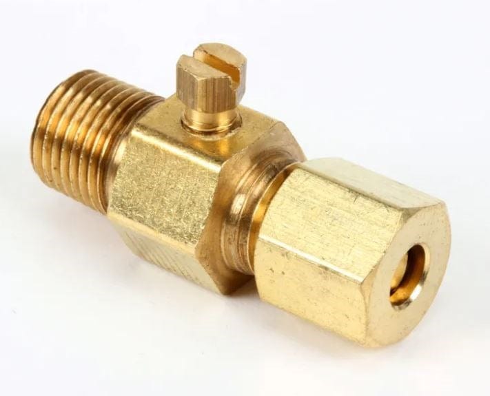 Garland Canada Commercial Cooker Parts & Accessories Each GL1086597 Garland Pilot Adjusting Valve, Single, 3/16 inch | Denson CFE