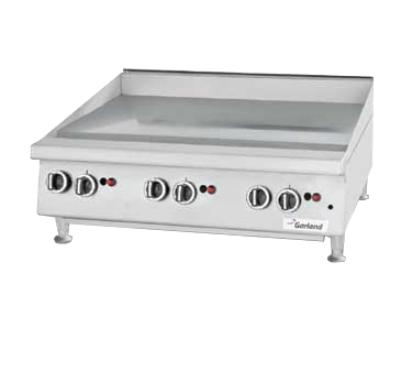 Garland Canada Commercial Grills Each Garland GTGG36-GT36M 35 7/16" Gas Griddle w/ Thermostatic Controls - 1" Steel Plate, Natural Gas