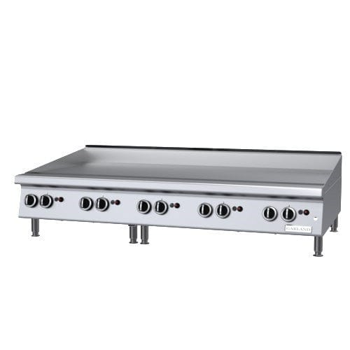 Garland Canada Commercial Grills Each Garland GTGG60-GT60M 59" Gas Griddle w/ Thermostatic Controls - 1" Steel Plate, Natural Gas | Denson CFE