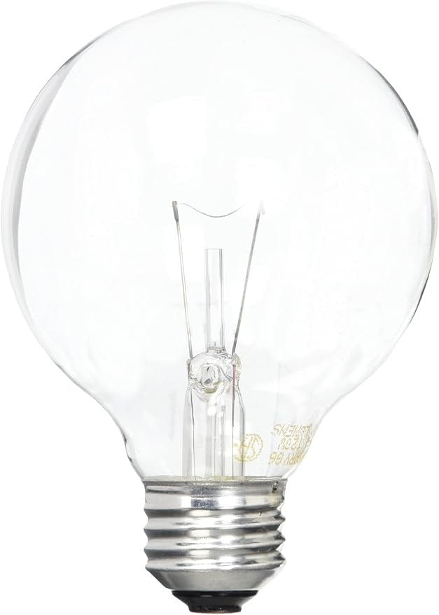 GE Unclassified Each GE Lighting 12983 25-Watt G25 Globe Light Bulb, Crystal Clear | Denson CFE