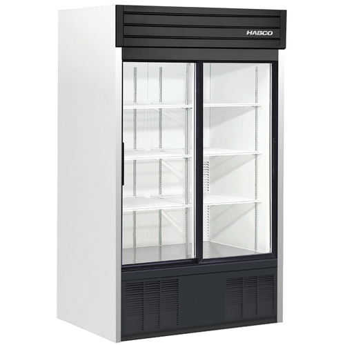 Habco Manufacturing Refrigeration & Ice Each Habco – SE42HC Sliding Door Display Refrigerator | Denson CFE