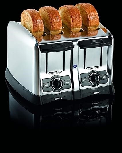 Hamilton Beach Commercial Toasters Each Hamilton Beach – 24850 4-Slot Pop-Up Toaster with Smart Bagel Function – 120 V | Denson CFE