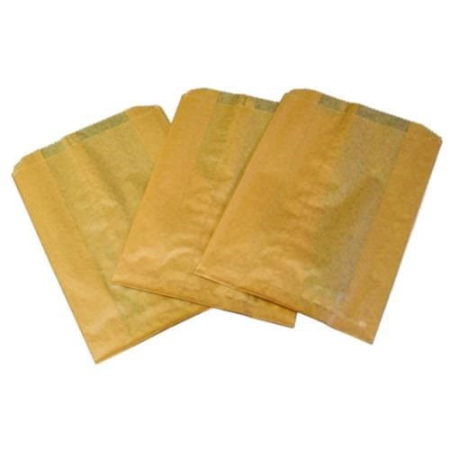 HOSPECO Unclassified Case HOSPECO KL260 Kraft Waxed Sanitary Napkin Bag 7.5″×3.5″×10.25″, 500/Case | Denson CFE