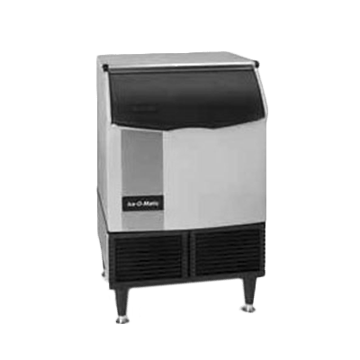Ice-O-Matic Commercial Ice Equipment and Supplies Each Ice-O-Matic ICEU220HA 24.54" Air-Cooled Undercounter Half Cube Ice Machine - 238 lb. | Denson CFE