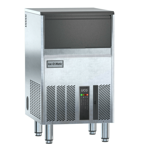 Ice-O-Matic Commercial Ice Equipment and Supplies Each Ice-O-Matic UCG080A Undercounter 99 lb Per Day Gourmet Cube-Style Air-Cooled Ice Machine With Built-In 33 lb Capacity Bin, R290A Hydrocarbon Refrigerant, 115V