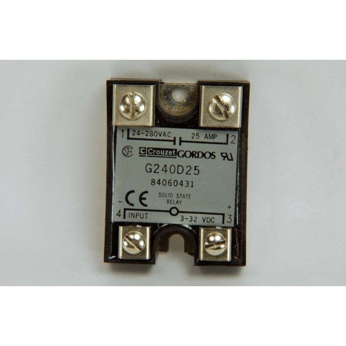 IDEC Unclassified Each Crouzet Gordos G240D25 Solid State Relay 240VAC 25AMP 3-32VDC | Denson CFE