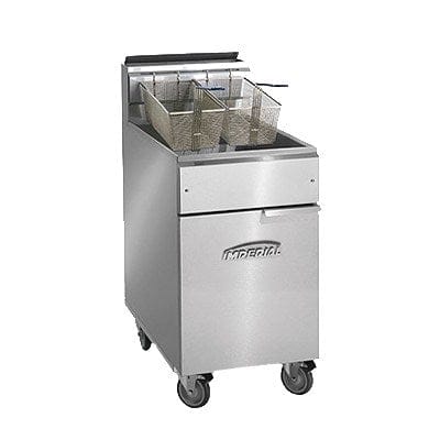Imperial Canada Commercial Fryers Each Fryer, gas, floor model, 75 lb. capacity, open pot, snap action