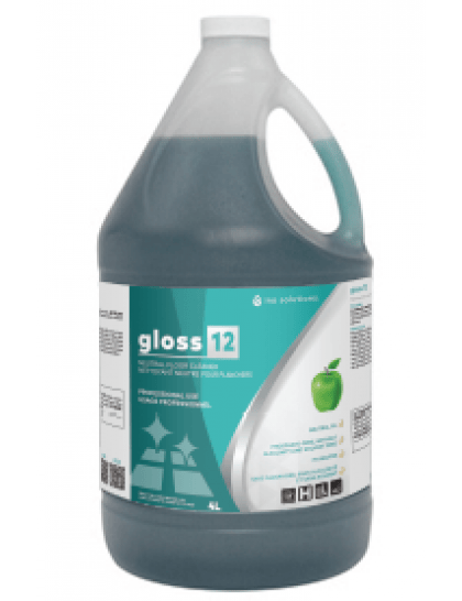 INO Sanitation & Janitorial 4L Jug INO Gloss 10 Elite Floor Detergent & Deodorizer - 4 L | Versatile & Eco-Friendly Cleaner | Denson CFE