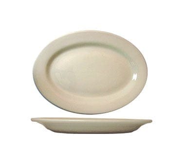 International Tableware Dinnerware Dozen / Ceramic International Tableware RO-51 Oval Platter – 15-1/2" x 10-1/2", American White – Case of 12 | Denson CFE