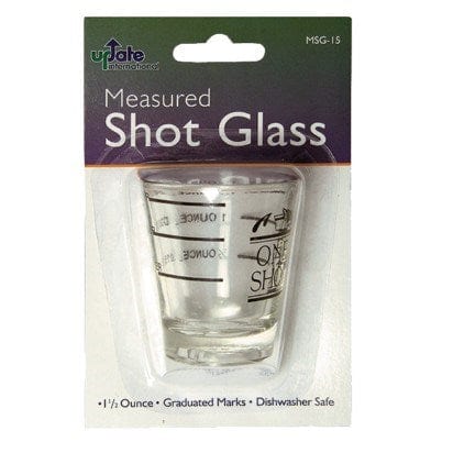 Johnson & Rose Canada Tabletop & Serving Each Update International MSG-15 Measuring Shot Glass, 1.5oz, Glass | Denson CFE