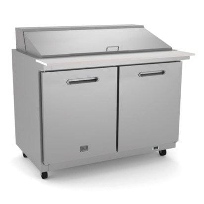 Kelvinator Commercial Refrigerated Prep Tables Each Kelvinator - KCHMT48.18 - 12 Cu. Ft. Mega-Top Prep Table