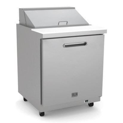 Kelvinator Commercial Refrigerated Prep Tables Each Kelvinator KCHST27.8 - 27.5" Refrigerated Prep Table with One Door