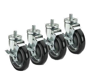 Krowne Metal Accessories Set Krowne 28-146S 5" Universal Threaded Stem Caster Set | Denson CFE