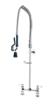 Krowne Metal Commercial Faucets Each Krowne 17-208WL 38"H Deck Mount Pre-Rinse Faucet – 1.2 GPM, Base with Nozzle | Denson CFE