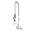 Krowne Metal Equipment Each Krowne 17-109WL Wall Mount Pre-Rinse Faucet – 36” Height, Commercial Pre-Rinse Unit | Denson CFE