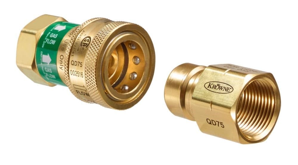 Krowne Metal Quick disconnect Each Krowne QD75 3/4" Quick Disconnect Female Coupler | Denson CFE