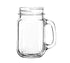 Libbey Glass Drinkware 1 Doz Libbey 97085 Drinking Jar, 16-1/2 oz., County Fair, glass, clear (H 5-1/4"; T 2-5/8"; B 2-1/2"; D 4-1/8") (12 each per case)