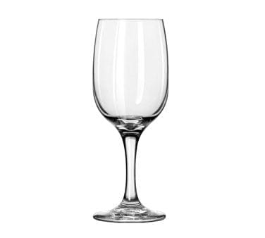 Libbey Glass Drinkware 2 Doz Libbey 3783 Embassy 8.75 oz. Wine Glass - Clear Glass with Elegant Stem - 12/Case | Denson CFE