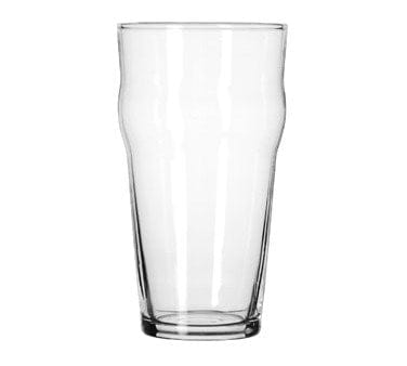 Libbey Glass Drinkware 3 Doz Libbey 14806HT 16 oz. No-Nik Heat Treated English Pub Glass with Safedge Rim | Denson CFE