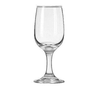 Libbey Glass Drinkware 3 Doz Libbey 3766 Embassy 6.5 oz. White Wine Glass - 36/Case