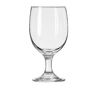 Libbey Glass Drinkware Case of 2 Doz Libbey 3711 Embassy 11.5 oz. Goblet - Classic Elegant Glassware for Restaurants and Events | Denson CFE